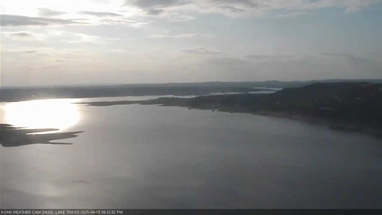 Lake Travis webcam, April 15, 2025 6:25 PM CT