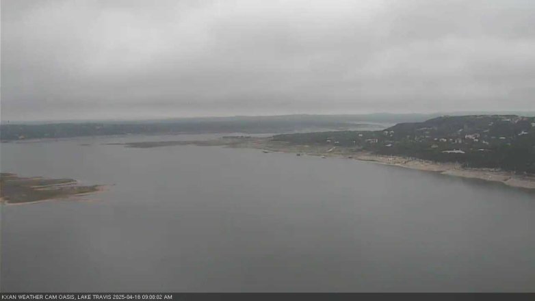 Lake Travis webcam, April 16, 2025 9:00 AM CT