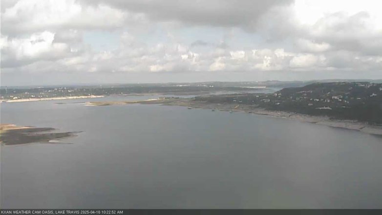 Lake Travis webcam, April 16, 2025 10:25 AM CT