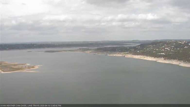 Lake Travis webcam, April 16, 2025 12:45 PM CT