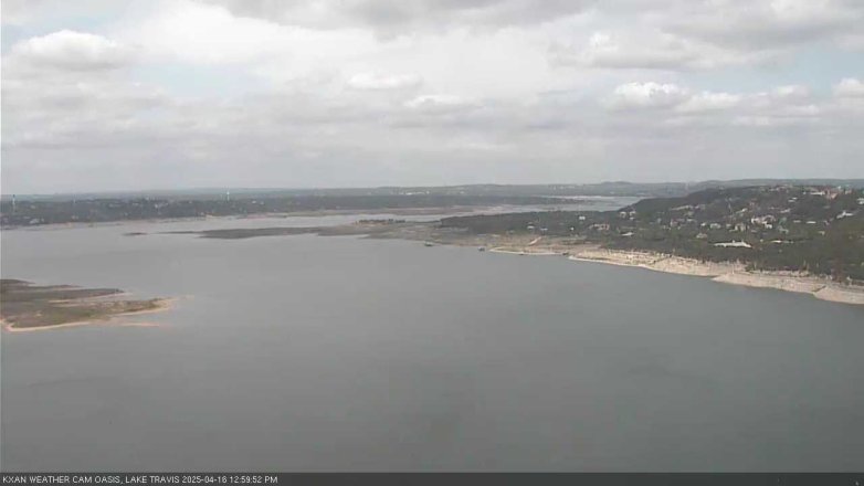 Lake Travis webcam, April 16, 2025 1:00 PM CT