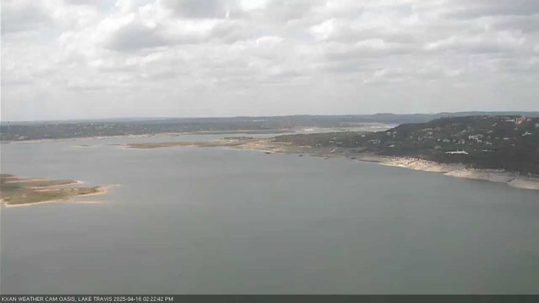 Lake Travis webcam, April 16, 2025 2:25 PM CT