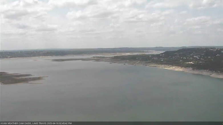 Lake Travis webcam, April 16, 2025 2:45 PM CT