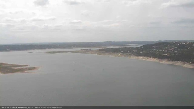 Lake Travis webcam, April 16, 2025 3:45 PM CT