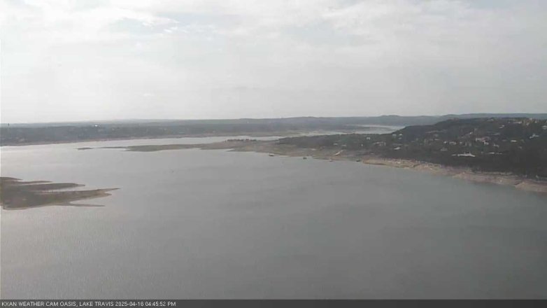 Lake Travis webcam, April 16, 2025 4:45 PM CT