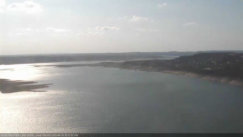 Lake Travis webcam, April 16, 2025 5:25 PM CT