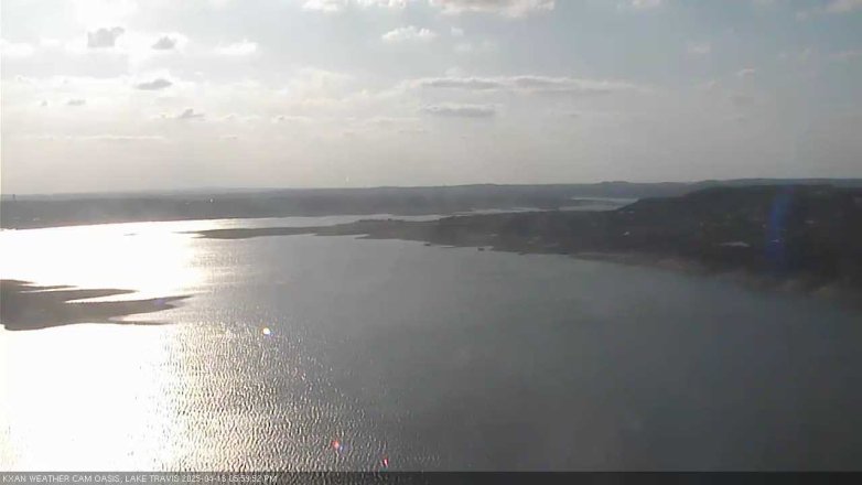 Lake Travis webcam, April 16, 2025 6:00 PM CT