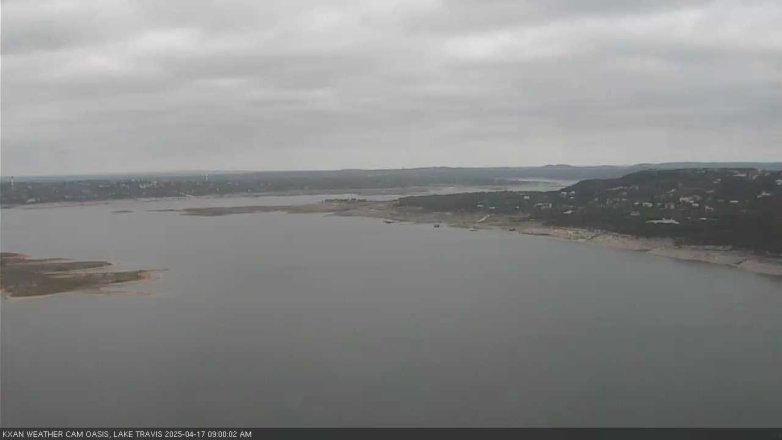 Lake Travis webcam, April 17, 2025 9:00 AM CT