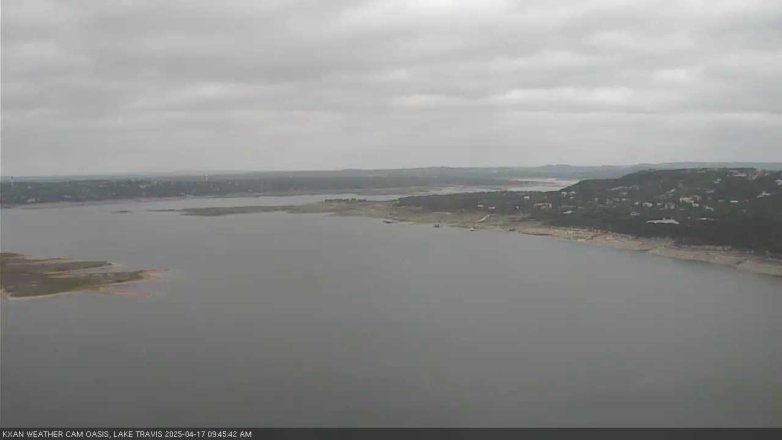 Lake Travis webcam, April 17, 2025 9:45 AM CT
