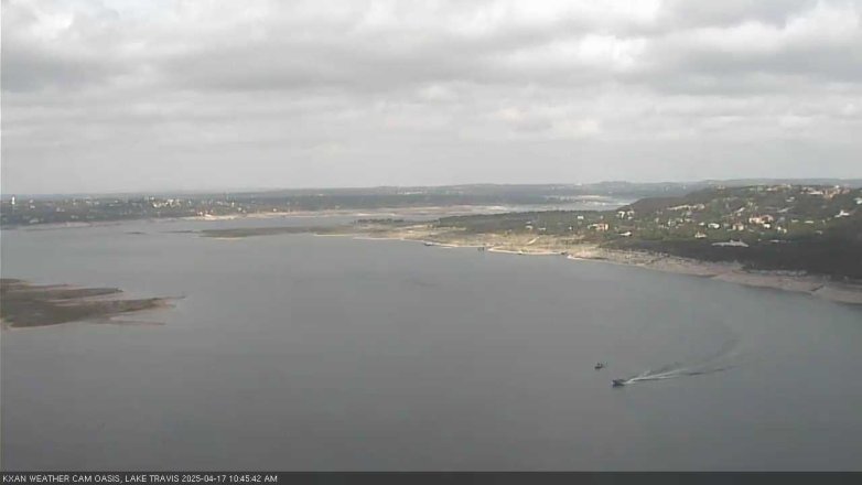 Lake Travis webcam, April 17, 2025 10:45 AM CT