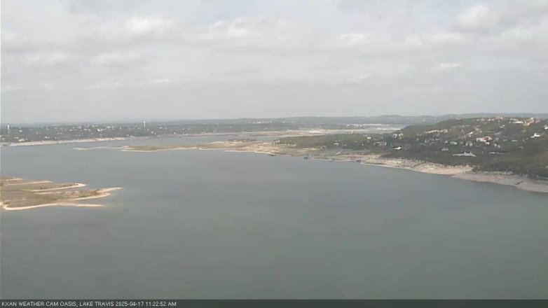 Lake Travis webcam, April 17, 2025 11:25 AM CT