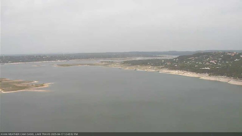 Lake Travis webcam, April 17, 2025 12:45 PM CT