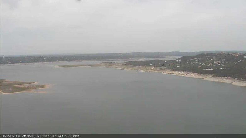 Lake Travis webcam, April 17, 2025 1:00 PM CT