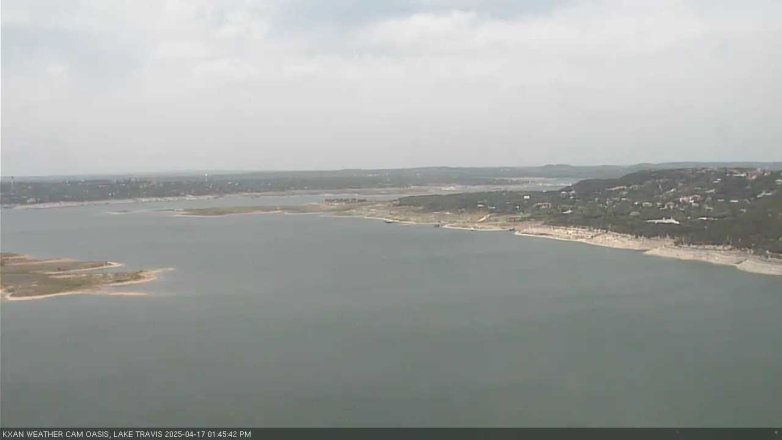 Lake Travis webcam, April 17, 2025 1:45 PM CT