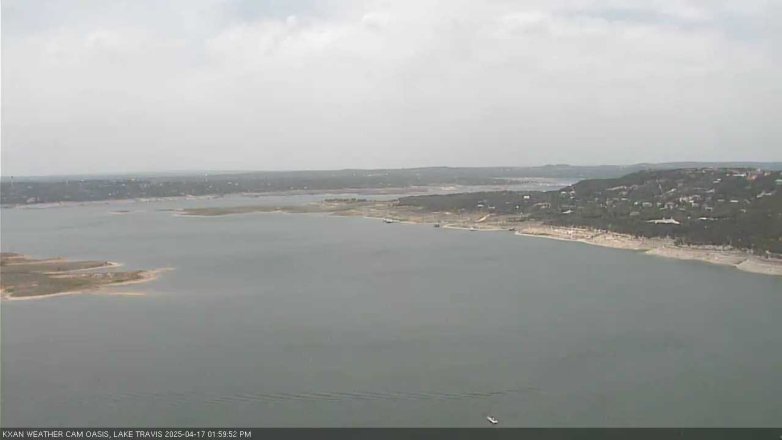 Lake Travis webcam, April 17, 2025 2:00 PM CT