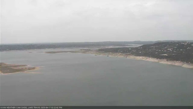 Lake Travis webcam, April 17, 2025 2:25 PM CT