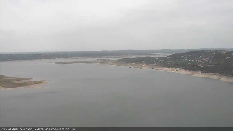 Lake Travis webcam, April 17, 2025 2:45 PM CT