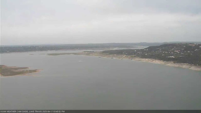 Lake Travis webcam, April 17, 2025 3:45 PM CT