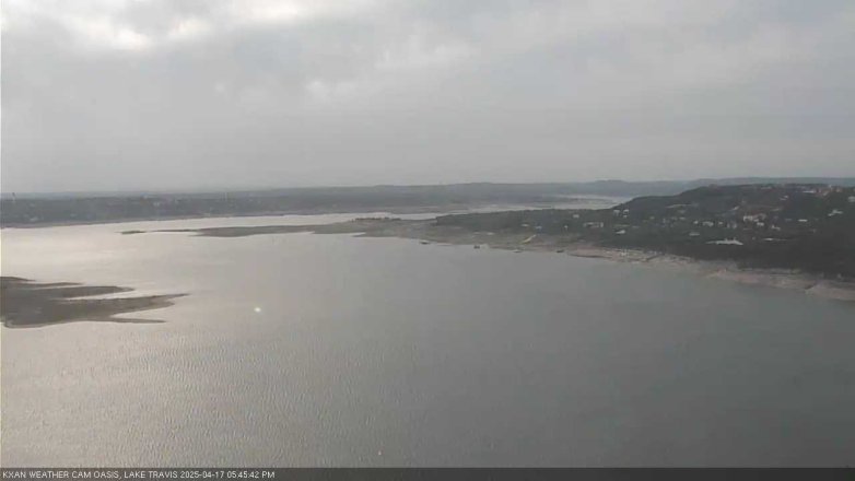 Lake Travis webcam, April 17, 2025 5:45 PM CT