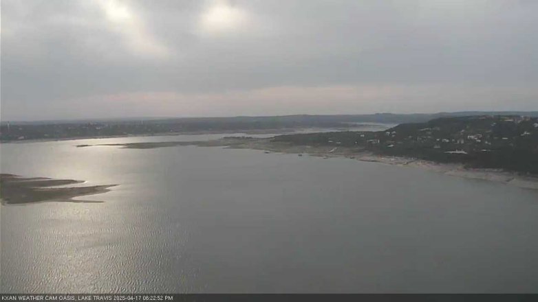 Lake Travis webcam, April 17, 2025 6:25 PM CT