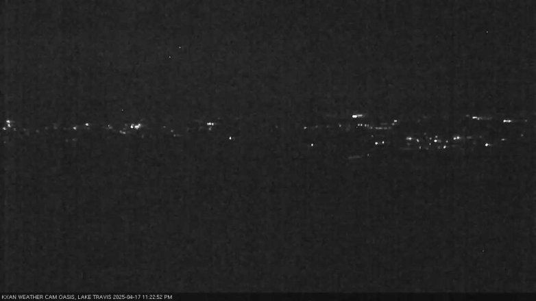 Lake Travis webcam, April 17, 2025 11:25 PM CT