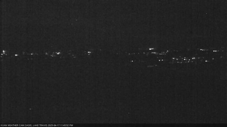 Lake Travis webcam, April 17, 2025 11:45 PM CT