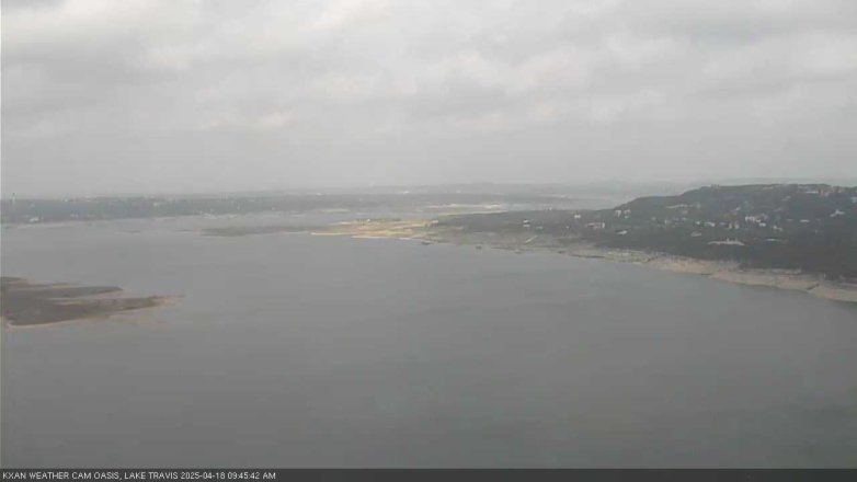 Lake Travis webcam, April 18, 2025 9:45 AM CT