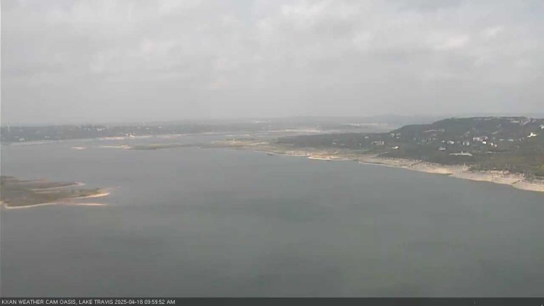 Lake Travis webcam, April 18, 2025 10:00 AM CT