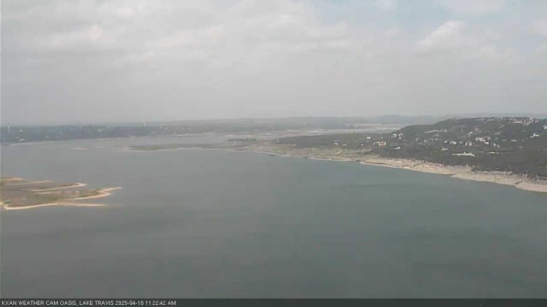Lake Travis webcam, April 18, 2025 11:25 AM CT