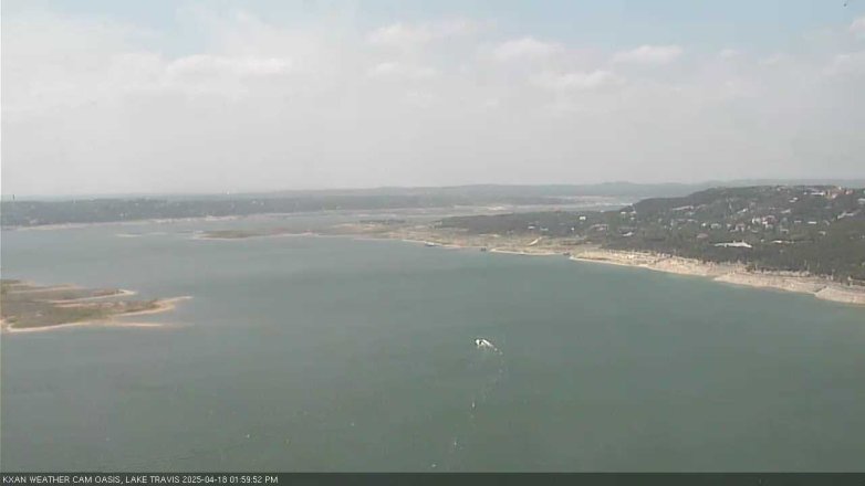 Lake Travis webcam, April 18, 2025 2:00 PM CT