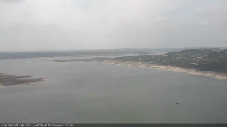 Lake Travis webcam, April 18, 2025 2:25 PM CT
