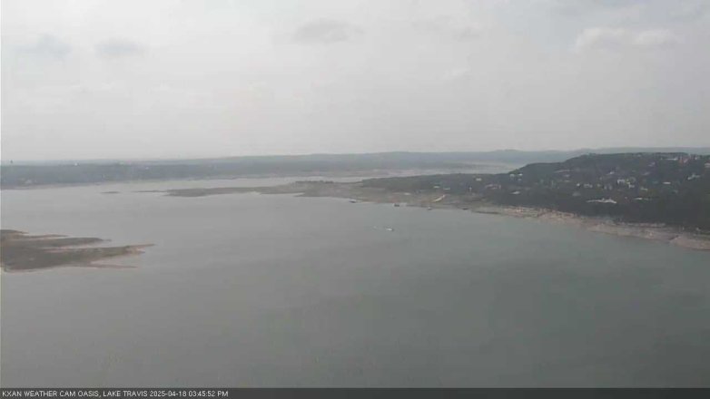 Lake Travis webcam, April 18, 2025 3:45 PM CT