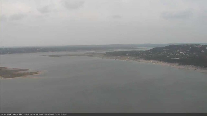 Lake Travis webcam, April 18, 2025 4:45 PM CT