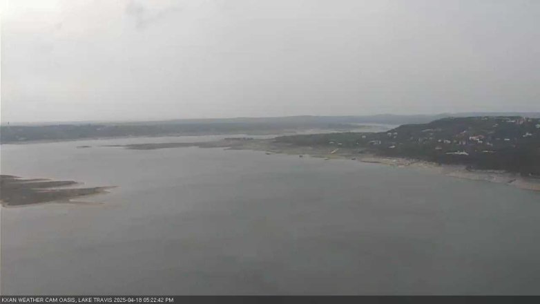 Lake Travis webcam, April 18, 2025 5:25 PM CT