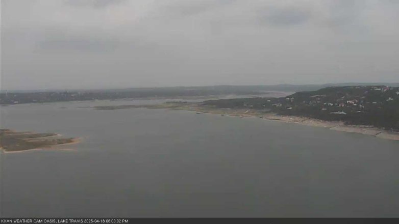 Lake Travis webcam, April 18, 2025 6:00 PM CT
