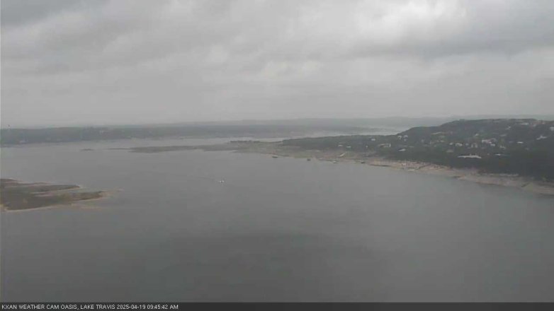 Lake Travis webcam, April 19, 2025 9:45 AM CT