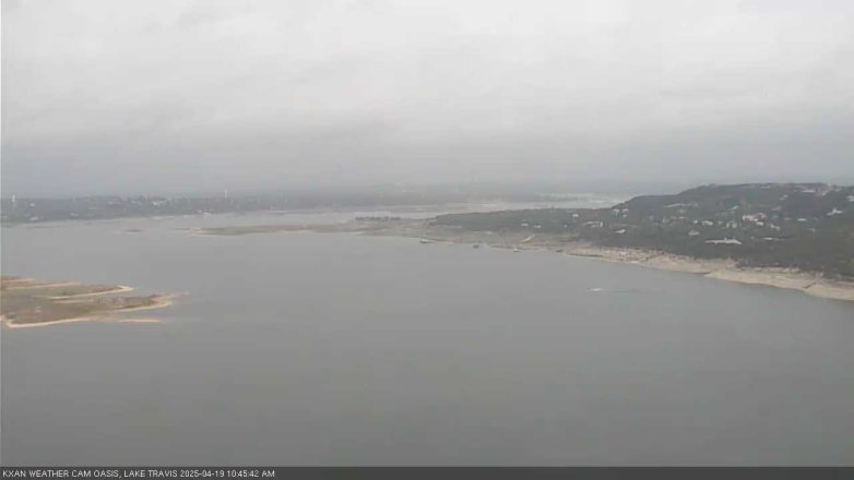 Lake Travis webcam, April 19, 2025 10:45 AM CT