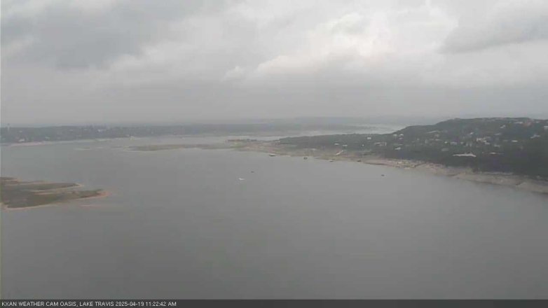 Lake Travis webcam, April 19, 2025 11:25 AM CT