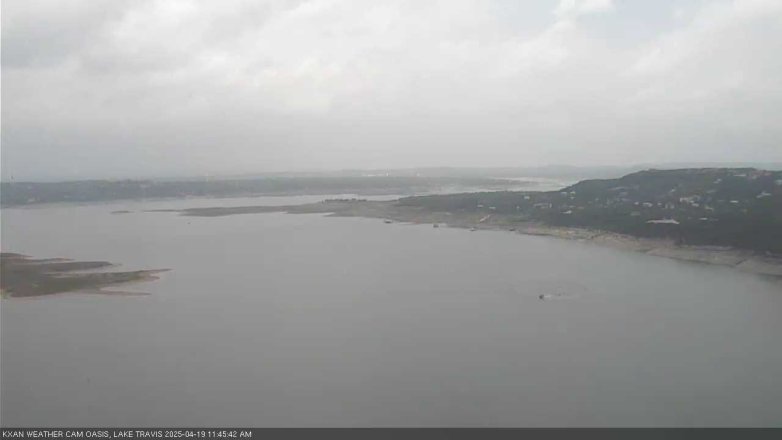 Lake Travis webcam, April 19, 2025 11:45 AM CT