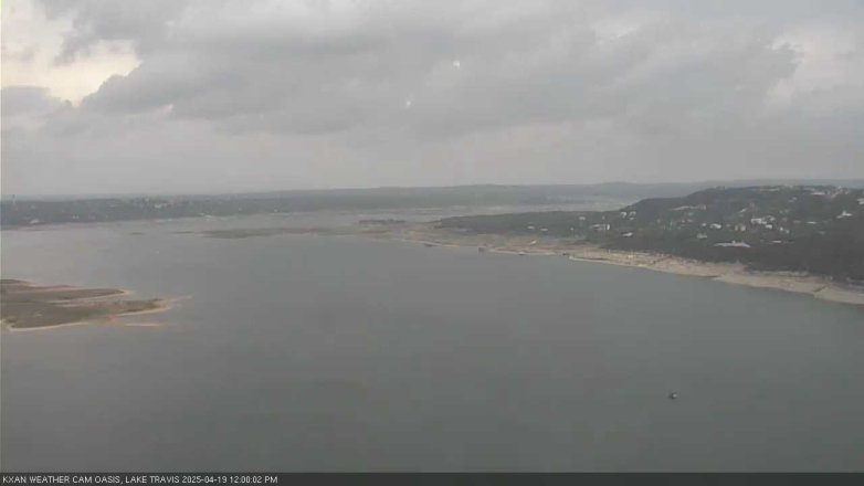 Lake Travis webcam, April 19, 2025 12:00 PM CT