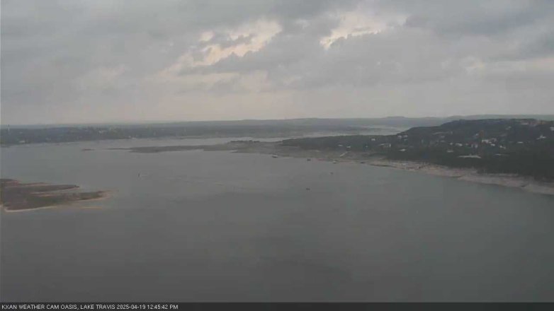 Lake Travis webcam, April 19, 2025 12:45 PM CT