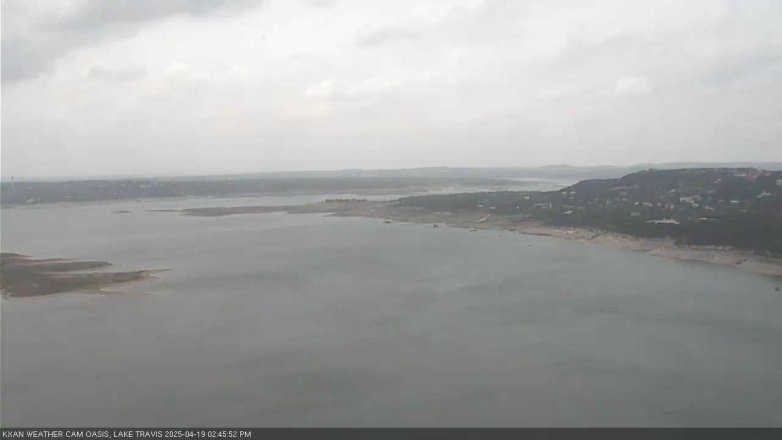 Lake Travis webcam, April 19, 2025 2:45 PM CT