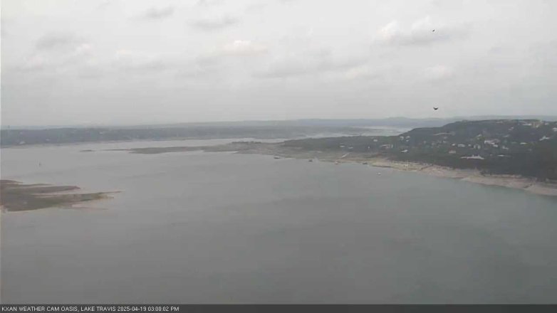 Lake Travis webcam, April 19, 2025 3:00 PM CT