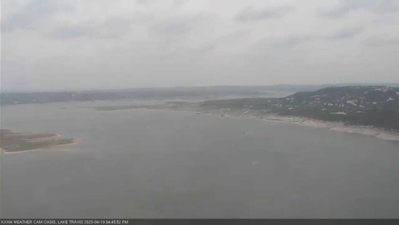 Lake Travis webcam, April 19, 2025 4:45 PM CT