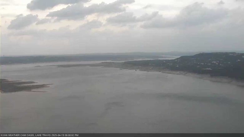 Lake Travis webcam, April 19, 2025 6:00 PM CT