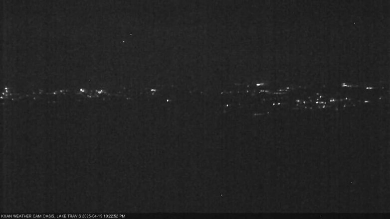 Lake Travis webcam, April 19, 2025 10:25 PM CT