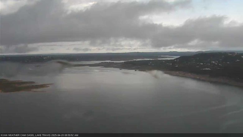 Lake Travis webcam, April 20, 2025 9:00 AM CT