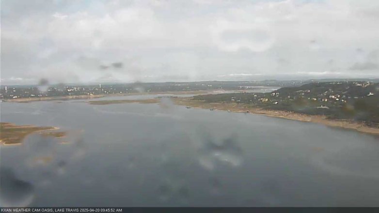 Lake Travis webcam, April 20, 2025 9:45 AM CT