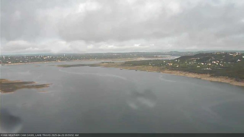 Lake Travis webcam, April 20, 2025 10:00 AM CT