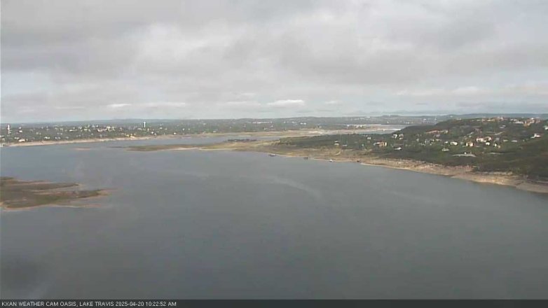 Lake Travis webcam, April 20, 2025 10:25 AM CT